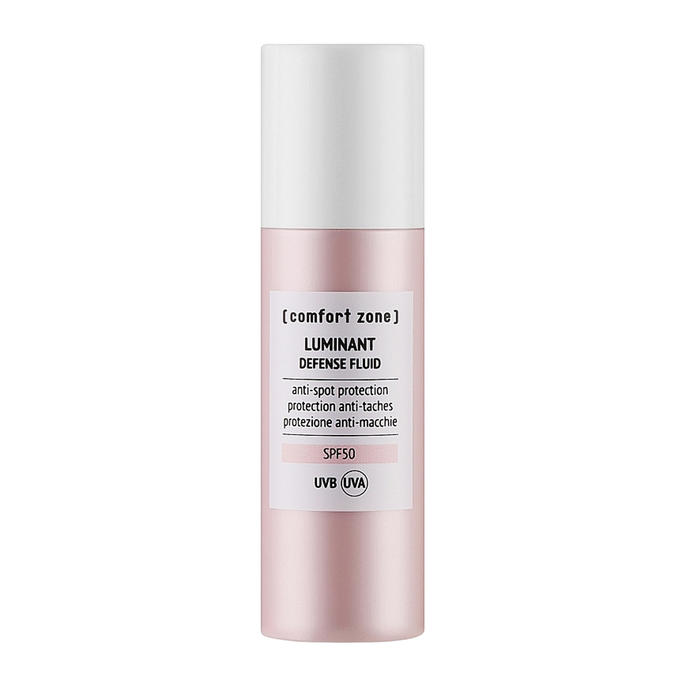 Comfort Zone Luminant Defense Fluid SPF 50 30ml - Захисний флюїд проти пігментації з SPF 50 Comfort Zone Luminant Defense Fluid SPF 50 30ml - Захисний флюїд проти пігментації з SPF 50